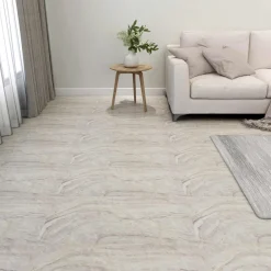 vidaXL Vloerplanken Bruin en beige 5,11 m² 55 st PVC