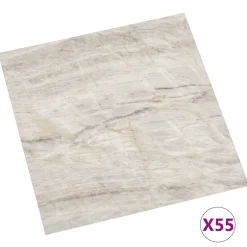 vidaXL Vloerplanken Bruin en beige 5,11 m² 55 st PVC