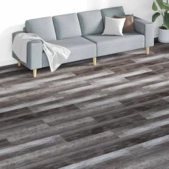 vidaXL Vloerplanken Bruin 5,26 m² 18 st PVC
