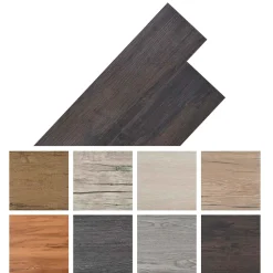 vidaXL Vloerplanken Donkerbruin 5,02 m² 36 st PVC
