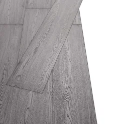 vidaXL Vloerplanken Donkergrijs 5,26 m² 18 st PVC