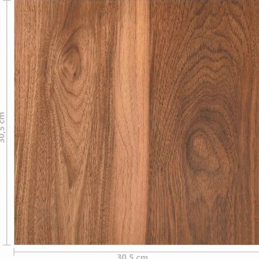 vidaXL Vloerplanken Donker Hout 5,11 m² 55 st PVC