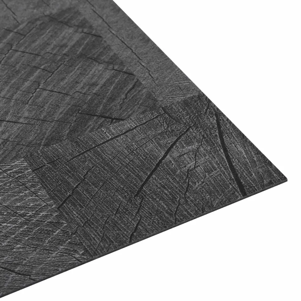 vidaXL Vloerplanken Houten structuur grijs 5,11 m² 55 st PVC