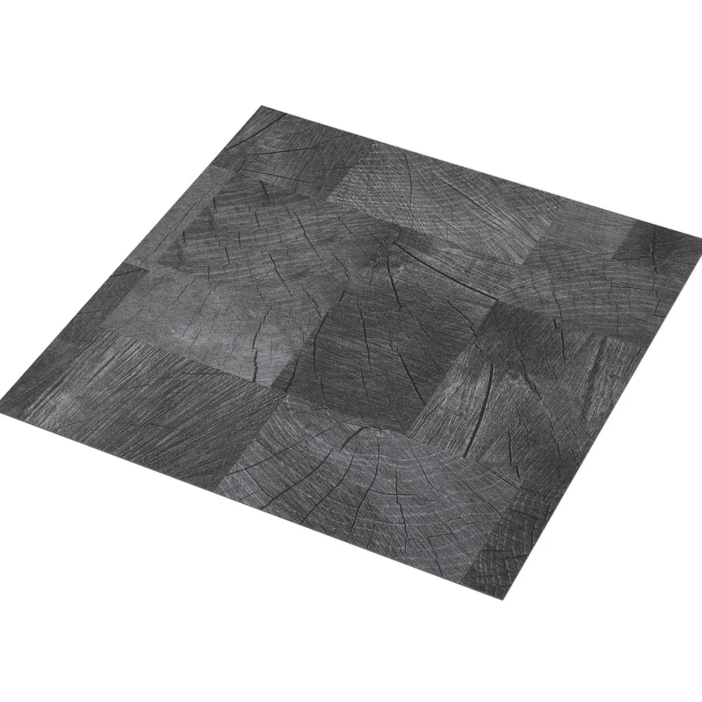 vidaXL Vloerplanken Houten structuur grijs 5,11 m² 55 st PVC