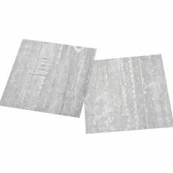 vidaXL Vloerplanken Lichtgrijs en wit. 5,11 m² 55 st PVC