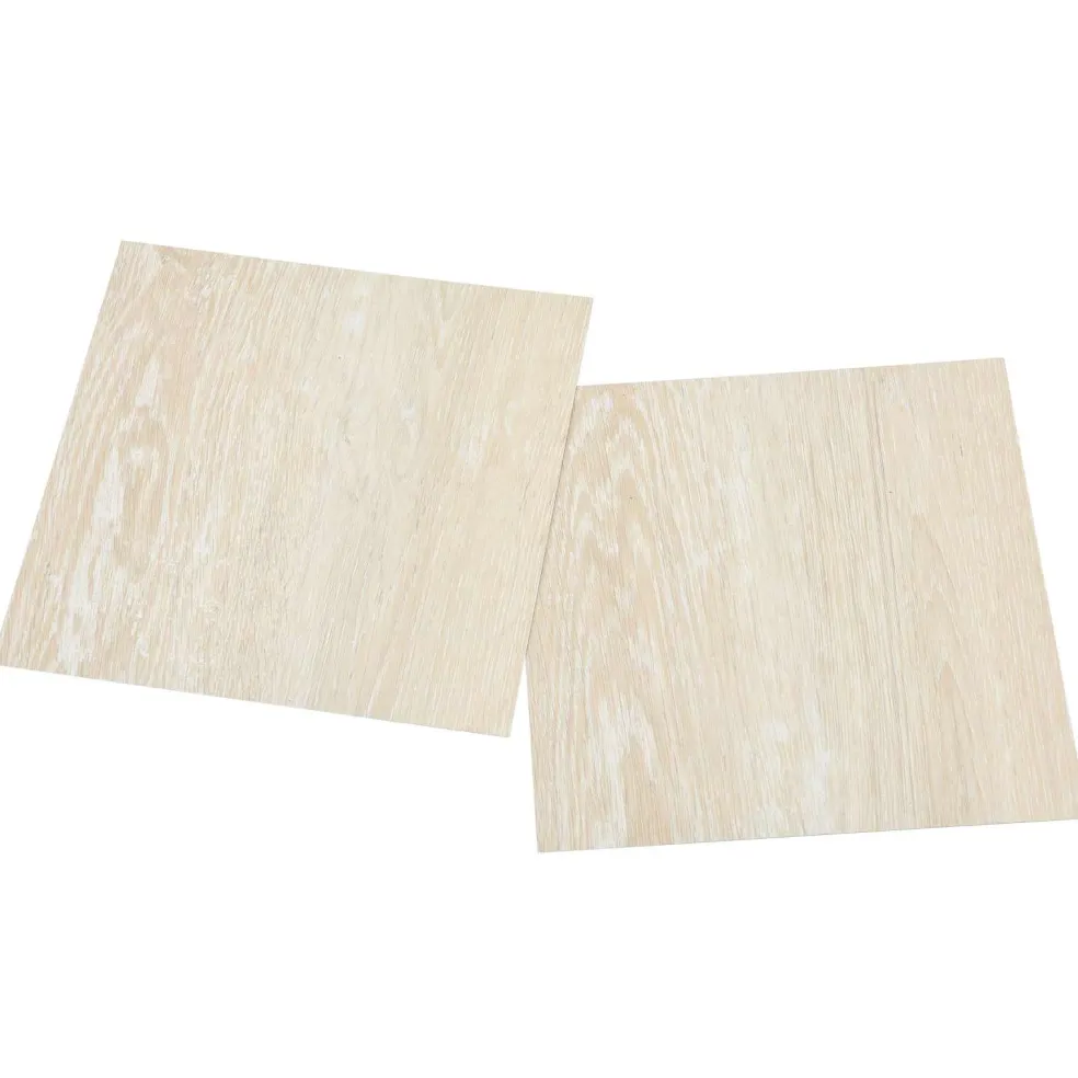 vidaXL Vloerplanken Wit en Beige 5,11 m² 55 st PVC