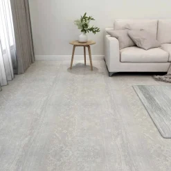 vidaXL Vloerplanken Wit en Hout 5,11 m² 55 st PVC