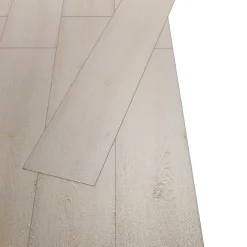 vidaXL Vloerplanken Wit 5,26 m² 18 st PVC