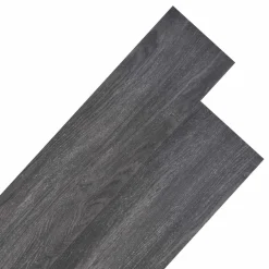 vidaXL Vloerplanken Zwart en Wit 5,26 m² 18 st PVC