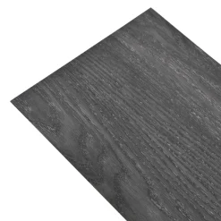 vidaXL Vloerplanken Zwart en Wit 5,26 m² 18 st PVC