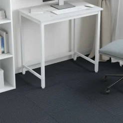 vidaXL Vloertegel Blauw Grijs 50 x 50 cm 4 st PP en Bitumen