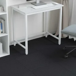 vidaXL Vloertegel Donkergrijs 50 x 50 cm 4 st PP en Bitumen