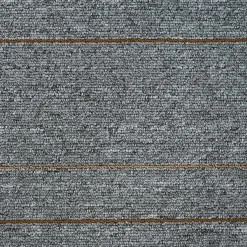 vidaXL Vloertegel Lichtgrijs met Streep 50 x 50 cm 4 st PP en Bitumen