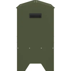vidaXL Voederbak voor vee Olijfgroen 79 x 35 x 62 cm 15 kg