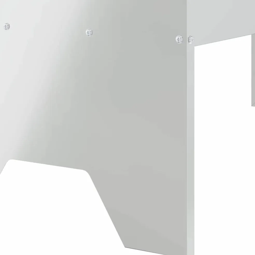 vidaXL Voederbak voor vee zilver 79 x 35 x 62 cm 15 kg
