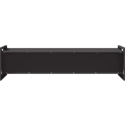 vidaXL Voederbak voor vee Zwart 108 x 50 x 28 cm 10 kg