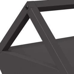 vidaXL Voederbak voor vee Zwart 111 x 76 x 38 cm 10 kg
