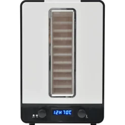 vidaXL Voedseldroger met 10 lades 550 W wit