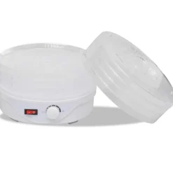 vidaXL Voedseldroger rond 250 W 6 lades