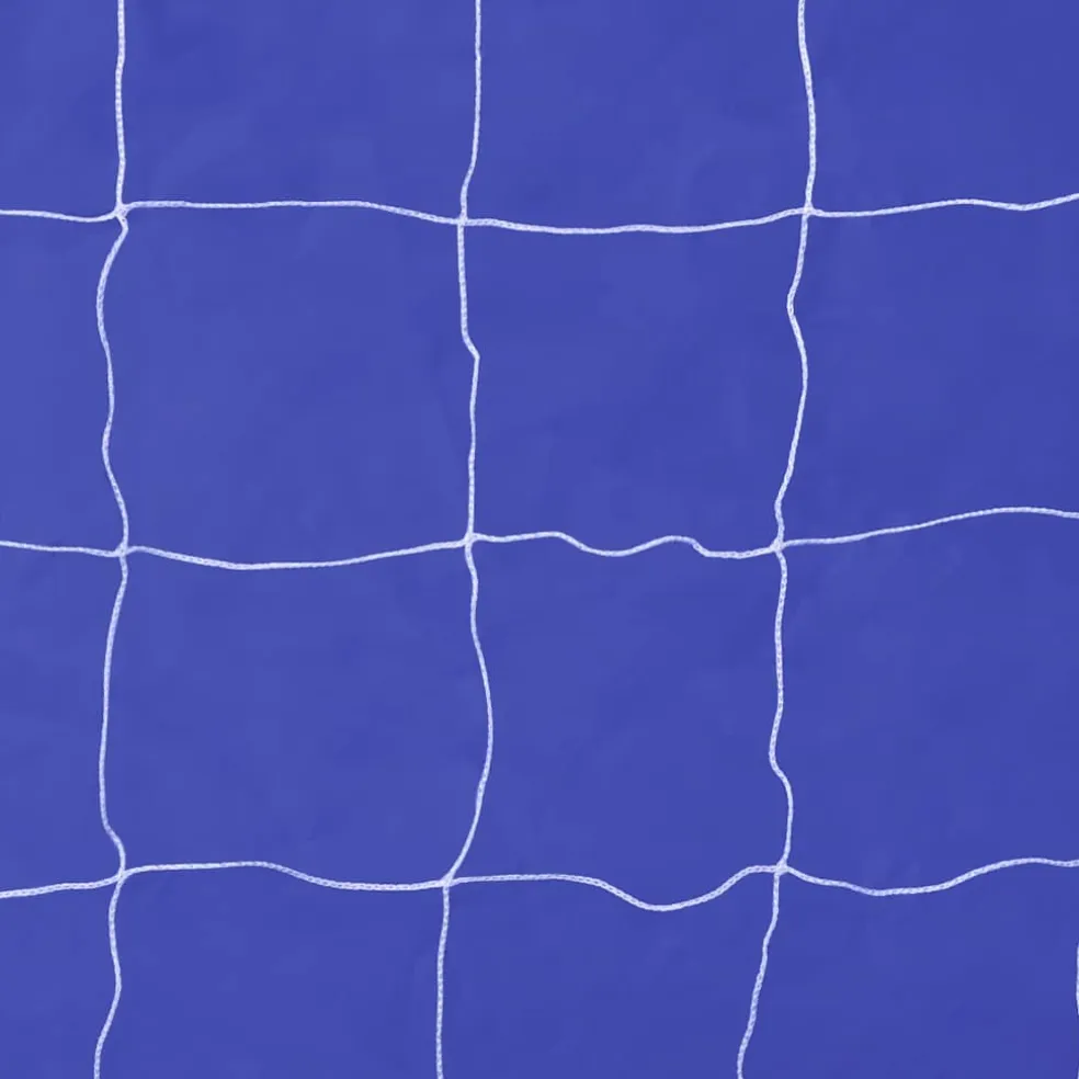 vidaXL Voetbaldoel met richtmuur hoogwaardig 240x92x150 cm staal