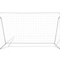 vidaXL Voetbaldoelset hoogwaardig 240x90x150 cm staal