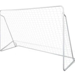 vidaXL Voetbaldoelset hoogwaardig 240x90x150 cm staal