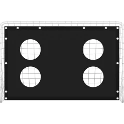 vidaXL Voetbaldoeltrainingsdoel 184x61x122 cm staal