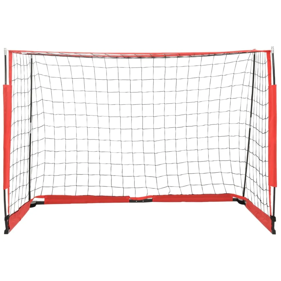 vidaXL Voetbaldoel 184x91x124,5 cm staal