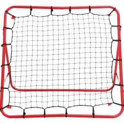 vidaXL Voetbal kickback rebounder verstelbaar 100x100 cm