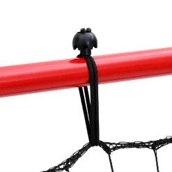 vidaXL Voetbal kickback rebounder verstelbaar 100x100 cm