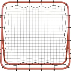vidaXL Voetbal kickback rebounder verstelbaar 96x80x96 cm staal en PE