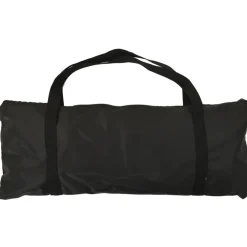 vidaXL Voetbal reboundnet 183x85x120 cm polyester zwart en geel