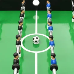 vidaXL Voetbaltafel inklapbaar 121x61x80 cm zwart