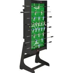 vidaXL Voetbaltafel inklapbaar 121x61x80 cm zwart