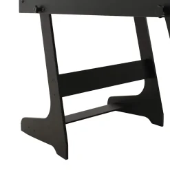 vidaXL Voetbaltafel inklapbaar 121x61x80 cm zwart