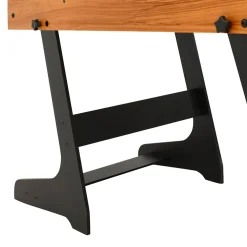 vidaXL Voetbaltafel inklapbaar 121x61x80 cm lichtbruin