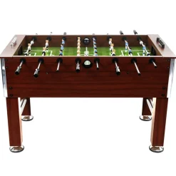 vidaXL Voetbaltafel 60 kg 140x74,5x87,5 cm staal bruin