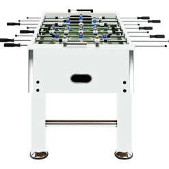 vidaXL Voetbaltafel 60 kg 140x74,5x87,5 cm staal wit