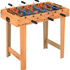 vidaXL Voetbaltafel mini 69x37x62 cm esdoorn