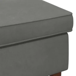 vidaXL Voetenbank Donkergrijs 55 x 35 x 41 cm Fluweel