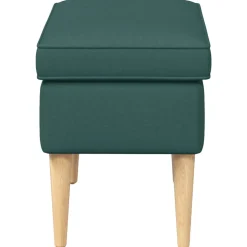vidaXL Voetenbank Donkergroen 55 x 35 x 41 cm