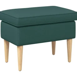 vidaXL Voetenbank Donkergroen 55 x 35 x 41 cm