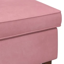 vidaXL Voetenbank Roze 55 x 35 x 41 cm Fluweel