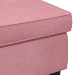 vidaXL Voetenbank Roze 55 x 35 x 41 cm Fluweel