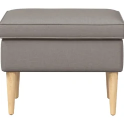 vidaXL Voetenbank Taupe 55 x 35 x 41 cm