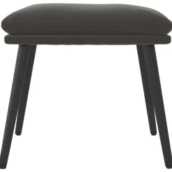 vidaXL Voetenbank 45x29,5x35 cm fluweel donkergrijs