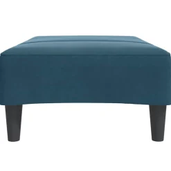 vidaXL Voetenbank 77x55x31 cm fluweel donkergroen