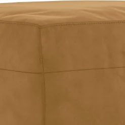 vidaXL Voetenbank 60x50x41 cm fluweel bruin
