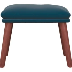 vidaXL Voetenbank 60x50x41 cm fluweel blauw