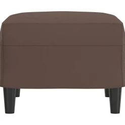 vidaXL Voetenbank 60x50x41 cm kunstleer bruin